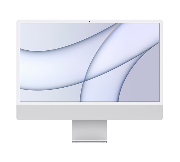 Apple iMac 24 Zoll (2021) 4,5K Retina Display Silver, 7-Core, 256GB, MGTF3D/A
