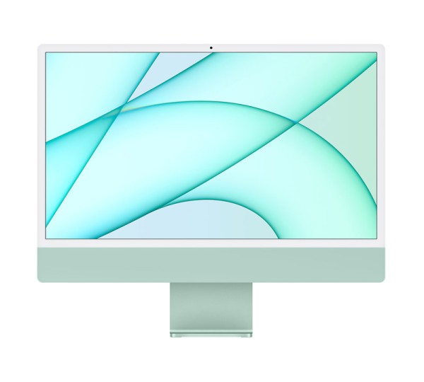 Apple iMac 24 Zoll (2021) 4,5K Retina Display Green, 7-Core, 256GB, MJV83D/A